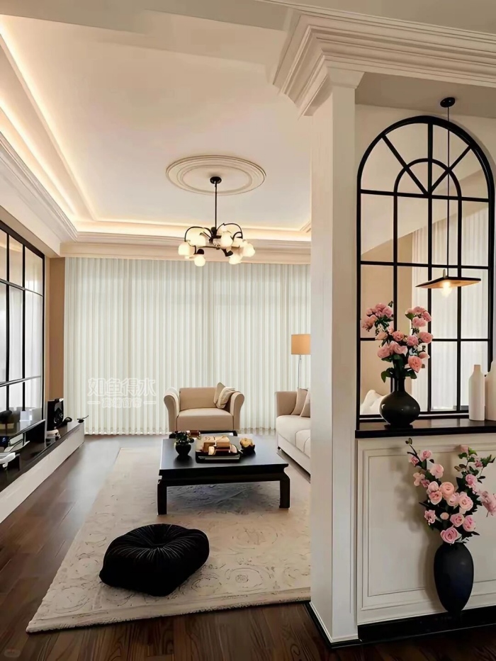 超惊艳！复古又高级的法式窗帘，这样选搭美到心坎里！